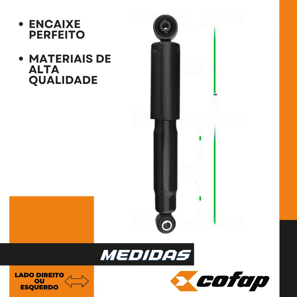 Amortecedor Traseiro Gm Meriva 2002 A 2012 Origin Cofap