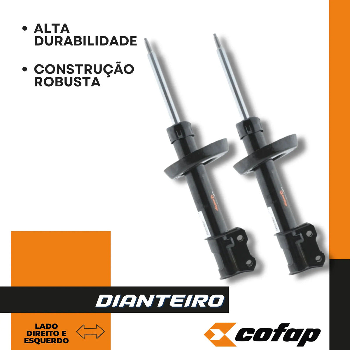 Par Amortecedor Dianteiro Astra 98 11 Cofap Gp32276 Gp32277