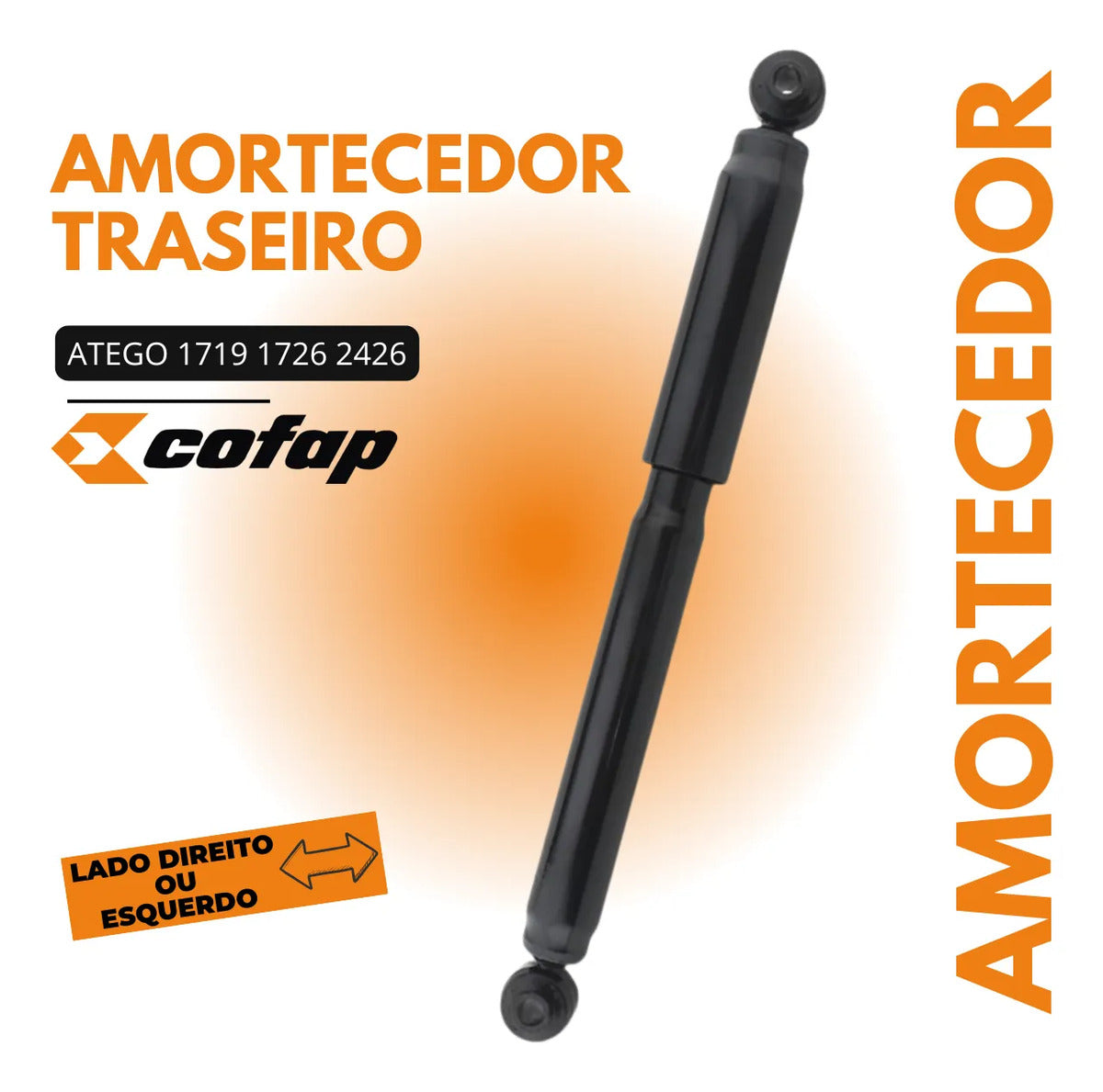 Amortecedor Traseiro Mb Atego 1419 1719 Cofap L.13754