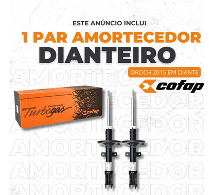 Par Amortecedor Dianteiro Oroch 2015/.. Cofap