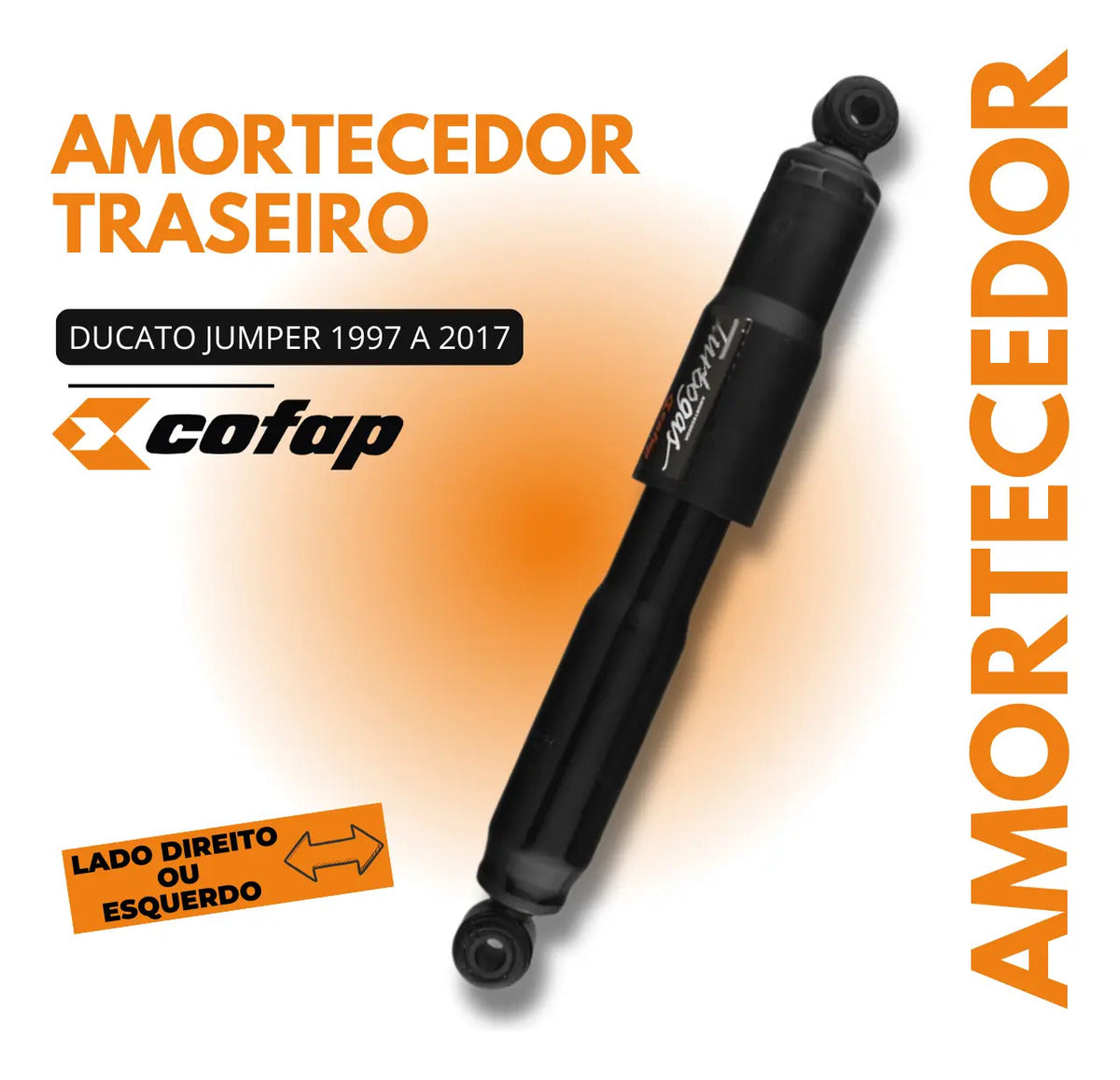 Amortecedor Traseiro Ducato Até 2016 Original Cofap