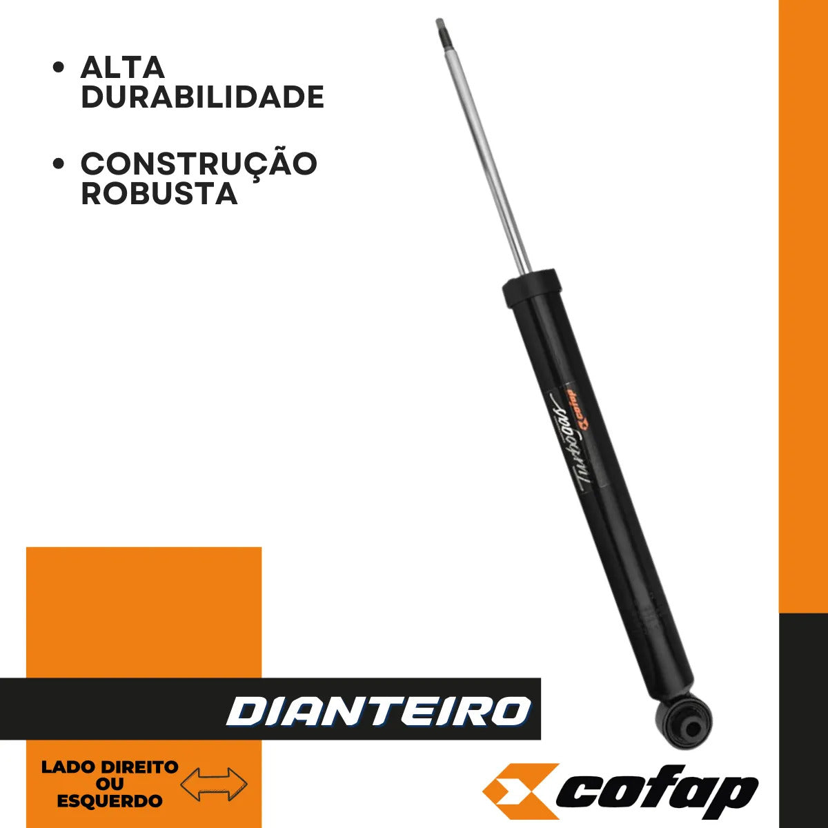 Amortecedor Traseiro Cofap Golf Highline Confortline 2013...