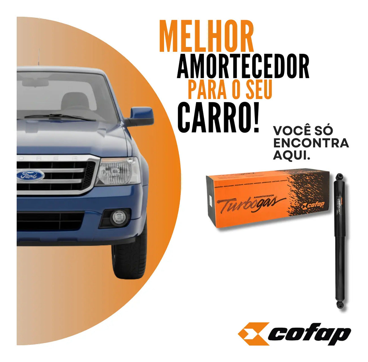 Amortecedor Traseiro Ranger 98/12 4x2 4x4 Cofap Original
