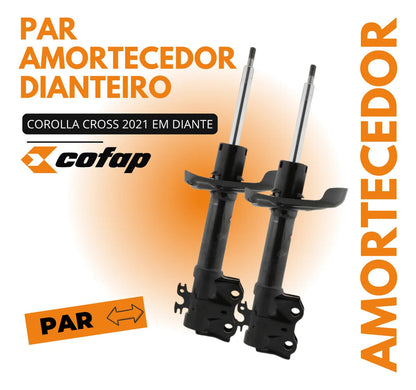 Par Amortecedor Dianteiro Corolla Cross 2021/cofap
