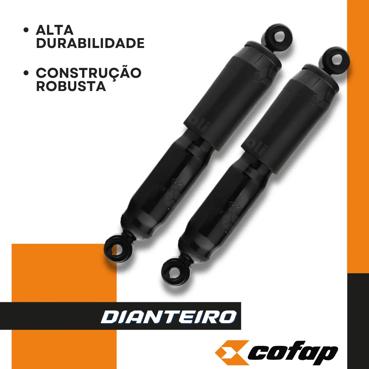 Par Amortecedor Dianteiro D-20 93 94 95 96 Original Cofap