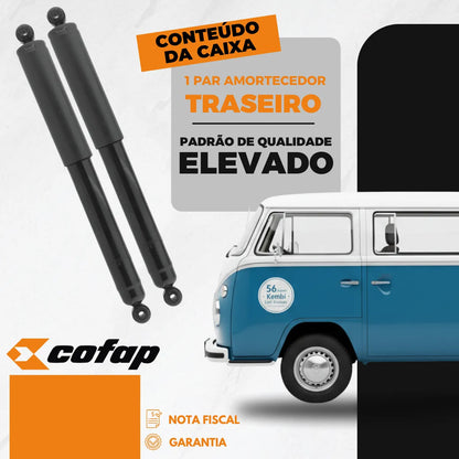 Par Amortecedor Traseiro Vw Kombi 1.4 1997 À 2013 Cofap
