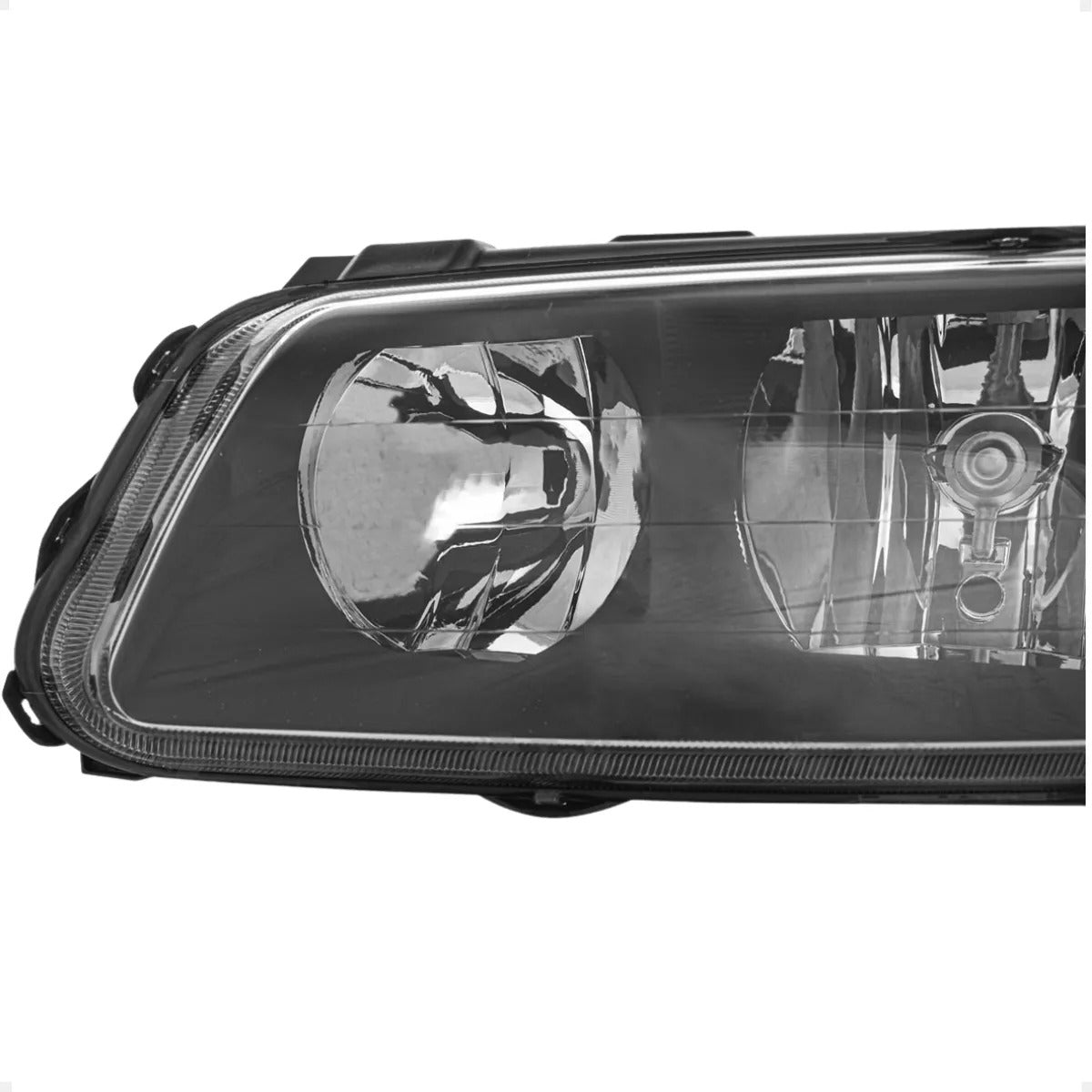 Farol Vw Gol Saveiro G3 1999 A 2005 Máscara Negra Arteb