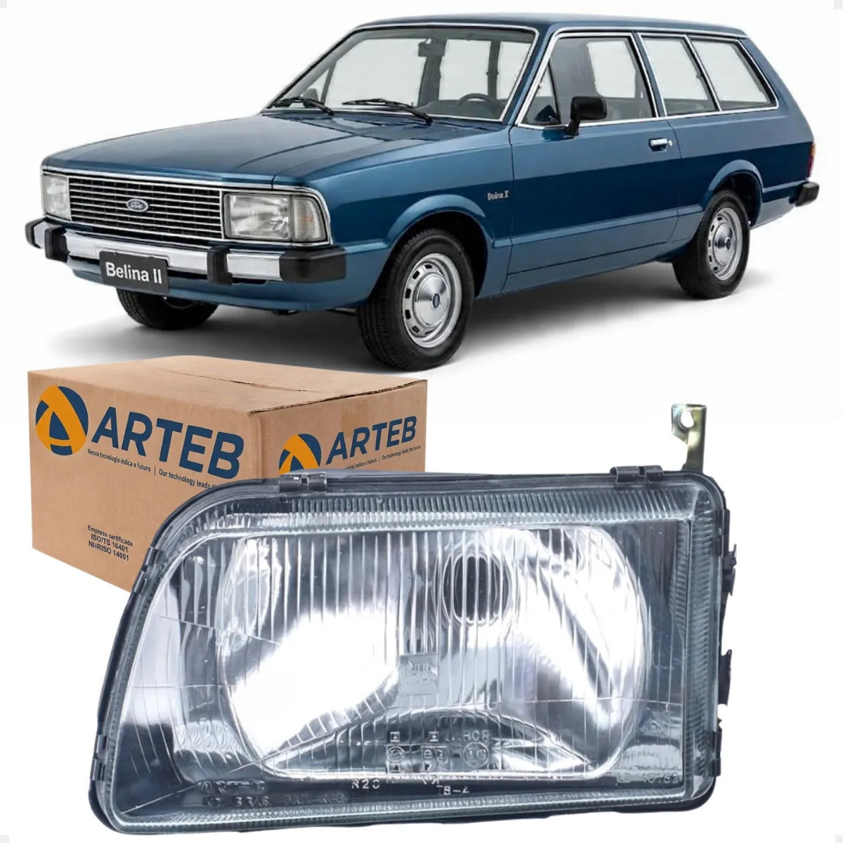 Farol Ford Belina Ii(2) 1987 88 89 90 91 92 93 94 1995 Arteb