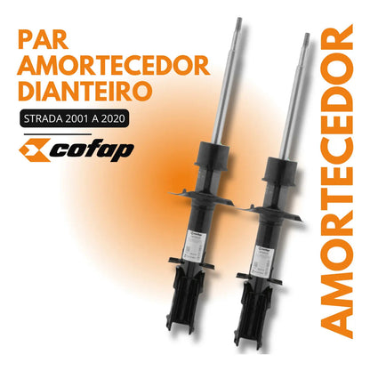 Par Amortecedor Cofap Dianteiro Strada 2001 A 2020