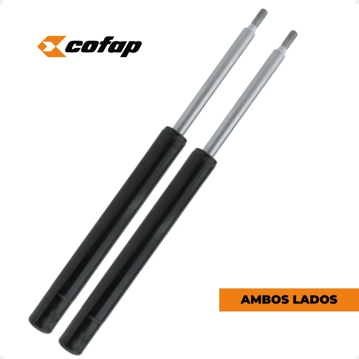 Kit 2 Amortecedor Dianteiro Cofap Gol Saveiro + Coxin Coifa