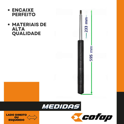 Amortecedor Dianteiro Cofap Quantun 1985 A 2002