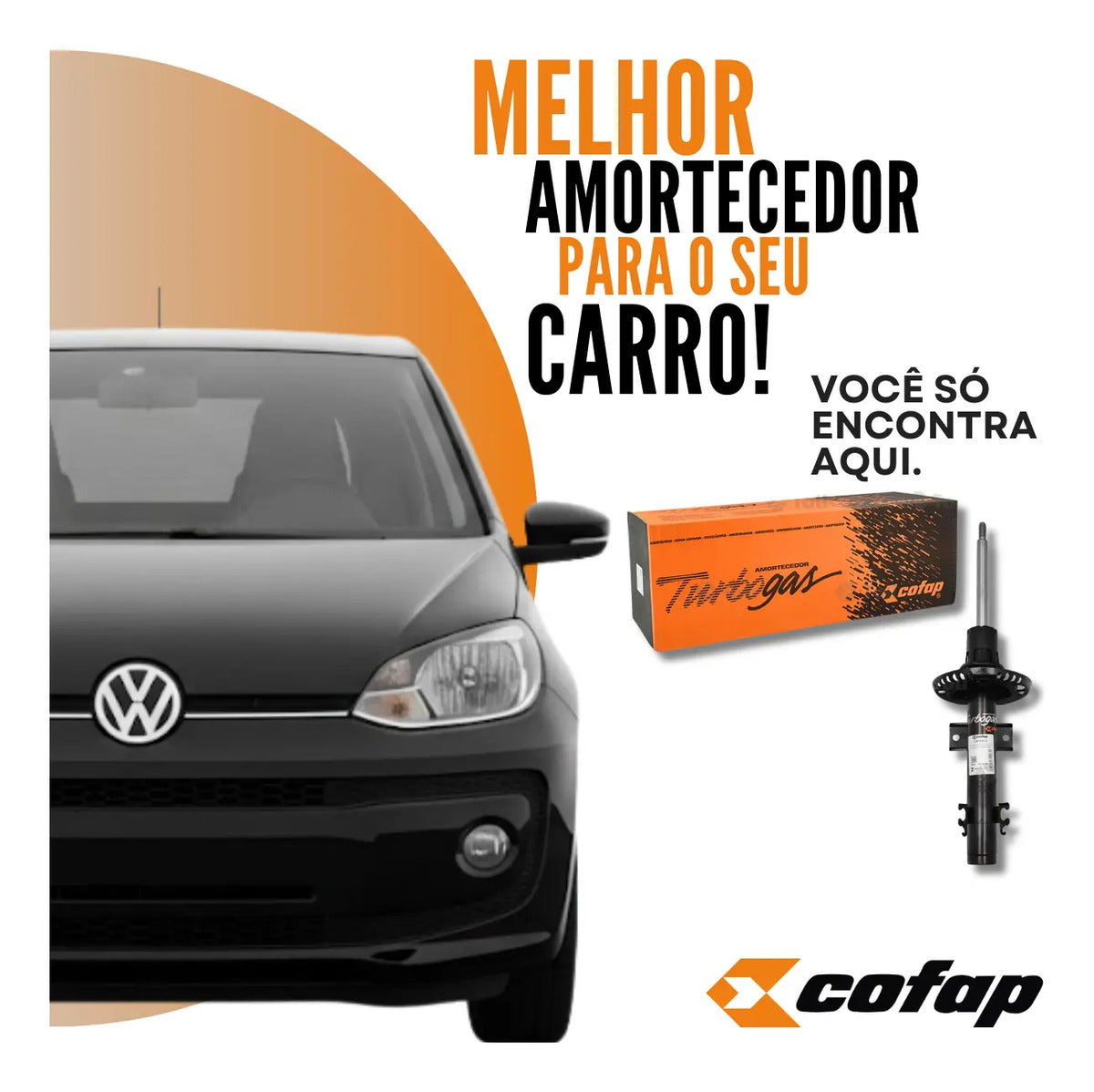 Amortecedor Dianteiro Cofap Vw Up 2014 2015 2016 2017