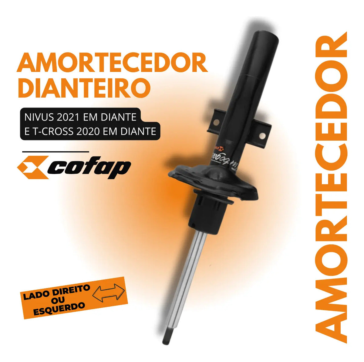Amortecedor Dianteiro Nivus 2021 22 23 Em Diante - Cofap