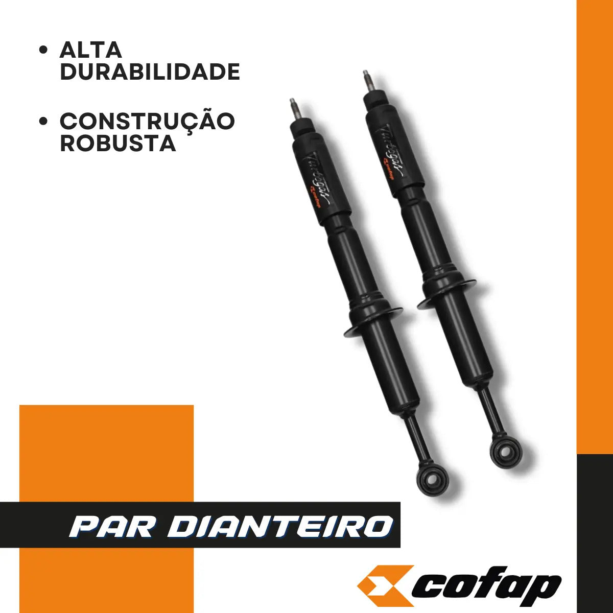 Par Amortecedor Dianteiro Hilux Sw4 2011 2012 Cofap Turbogas