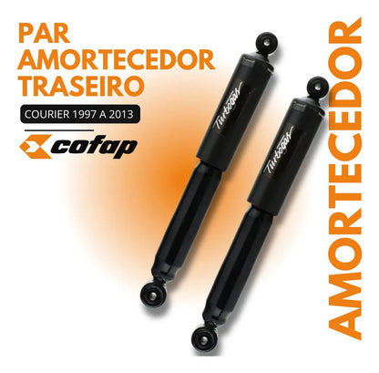 Par Amortecedor Traseiro  Courier Cofap Original Gbl1078