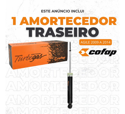 Amortecedor Traseiro Original Cofap Agile 1.4 2009 A 2014