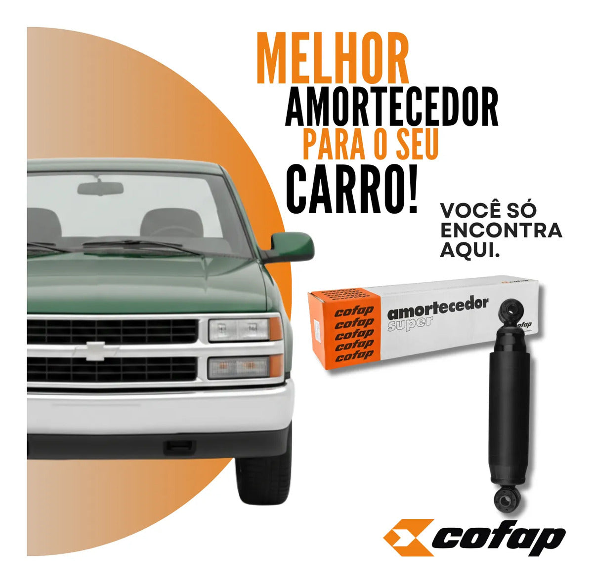 Amortecedor Traseiro Silverado 1997 2000 Original Cofap