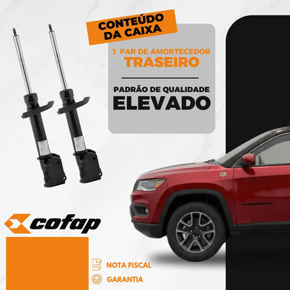Par Amortecedor Traseiro Jeep Compass Trailhawk 2.0 Cofap