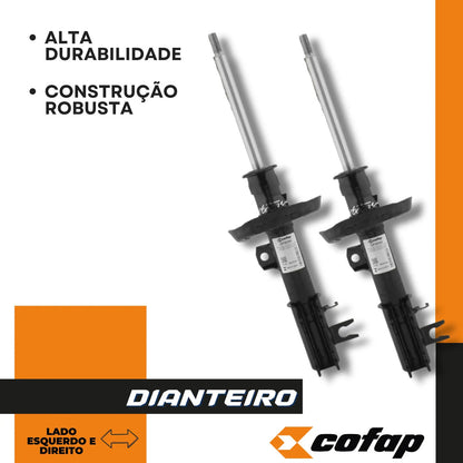 Par Amortecedor Dianteiro Onix 12 19 Cofap Gp30650 - Gp30651