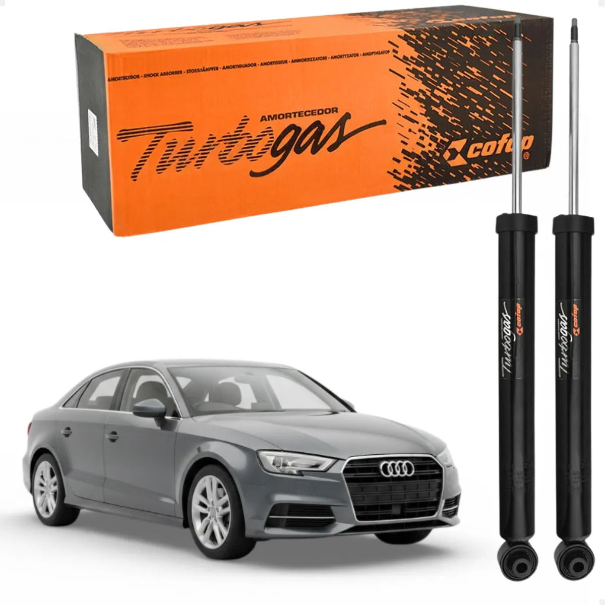 Par Amortecedor Traseiro Cofap Gb48308 Audi A3 2016.. Diante