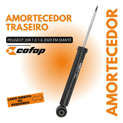 Amortecedor Traseiro Original Cofap 208 2020 Até 2024
