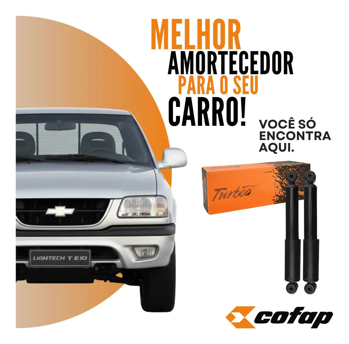 Par Amortecedor Dianteiro S10 4x4 1995 A 2006 Original Cofap