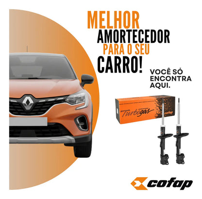Par Amortecedor Dianteiro Captur 2017 Em Diante - Cofap