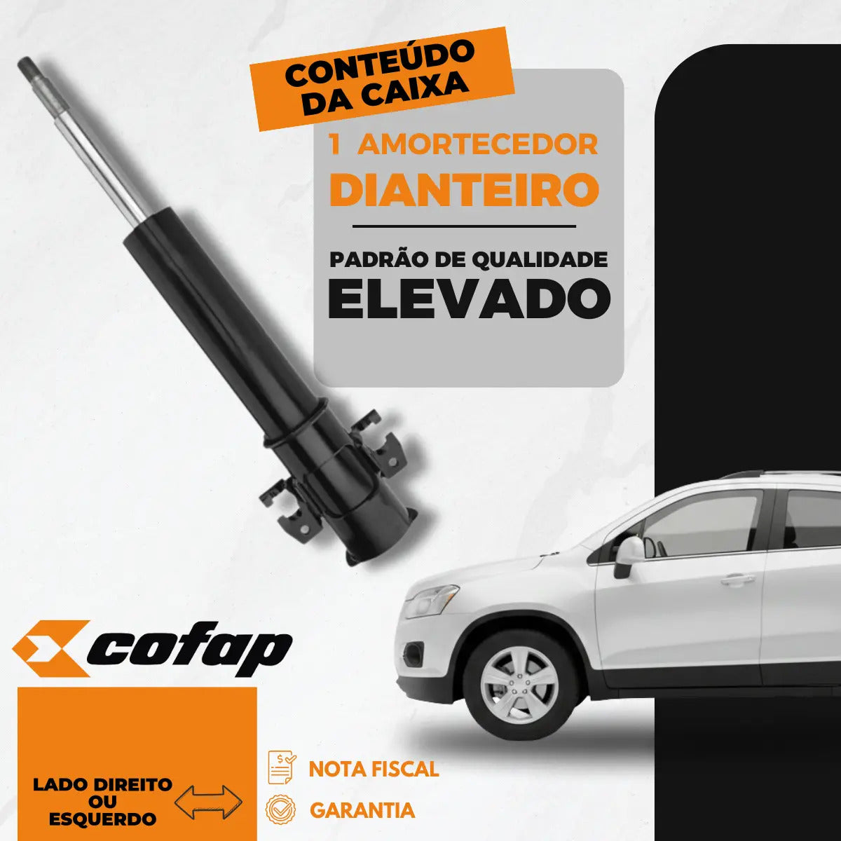 Amortecedor Dianteiro Tracker 2001 À 2011 Mp35986m Cofap
