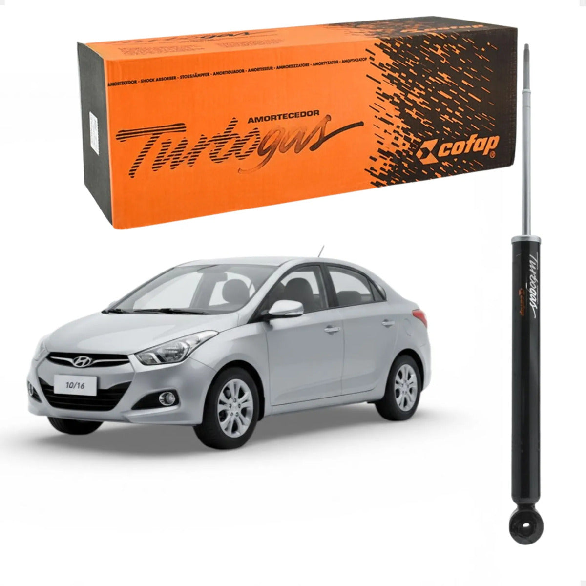 Amortecedor Traseiro Cofap Hb20s 2012 Em Diante Gb48246