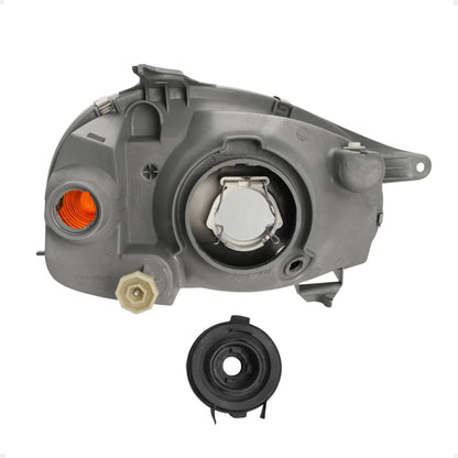 Farol Corsa 1994 A 2010 Lente Lisa Vidro Carcaca Cinza Arteb