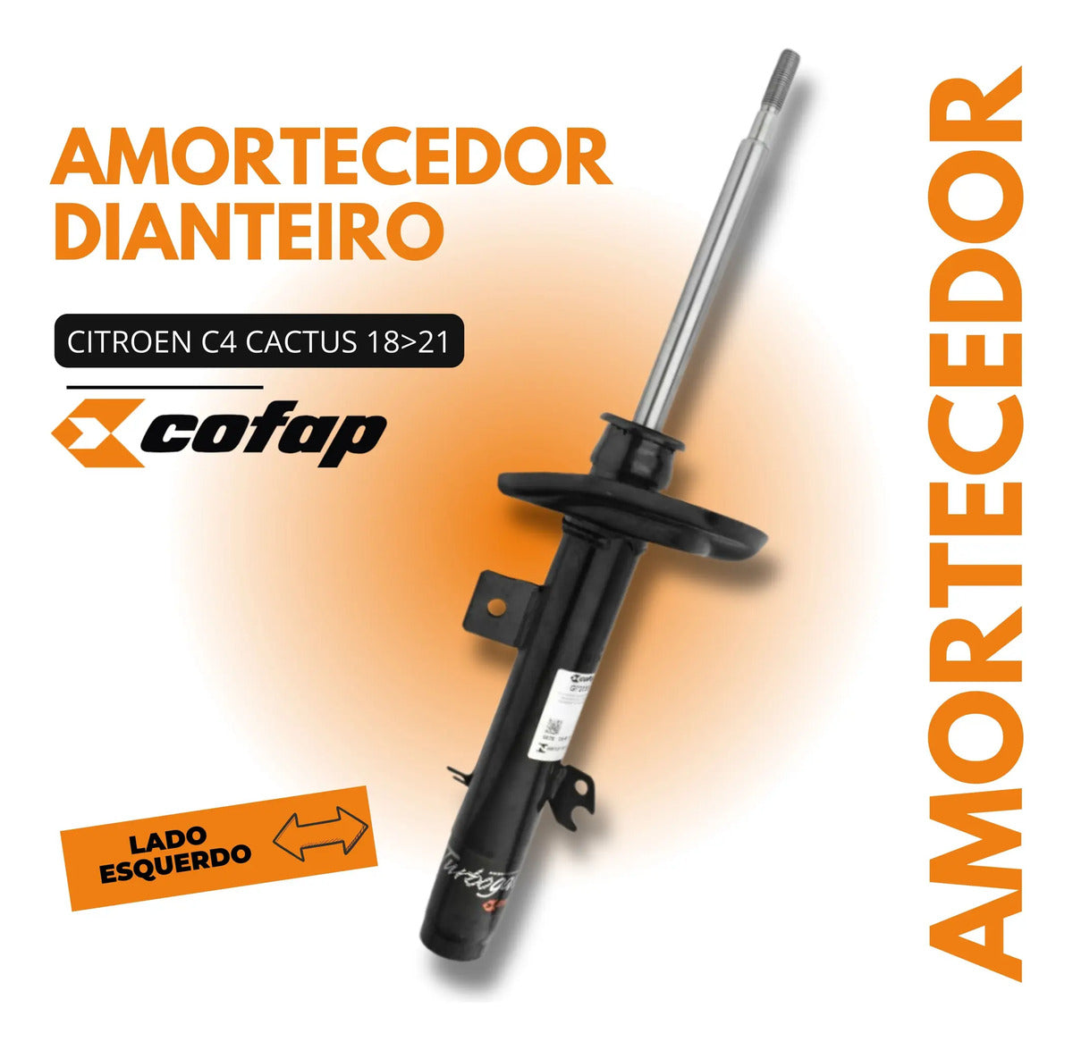 Amortecedor Dianteiro Esquerdo C4 Cactus Cofap Gp30655