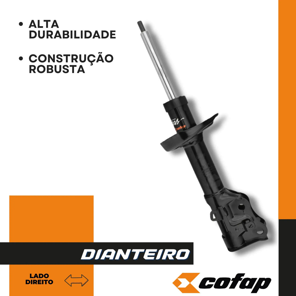 Amortecedor Dianteiro Direito 1.8 Civic 11 16 Cofap Gp33219