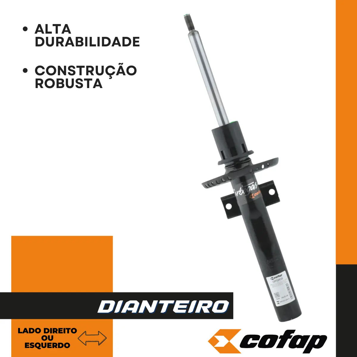 Amortecedor Dianteiro Spacecross Ate 2014 Original Cofap