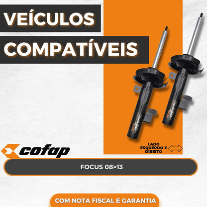 Par Amortecedor Dianteiro Focus 08/13 Cofap Gp33234 Gp33235