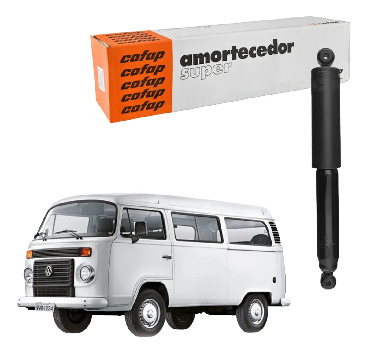 Amortecedor Traseiro Kombi Clipper 1978 A 1996 Cofap Super