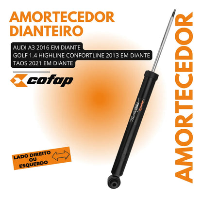 Amortecedor Traseiro Cofap Golf Highline Confortline 2013...