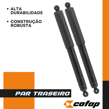 Par Amortecedor Traseiro Vw Kombi 1.4 1997 À 2013 Cofap