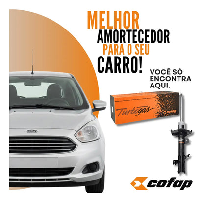 Amortecedor Dianteiro Esquerdo New Fiesta 14..ka 14/16 Cofap