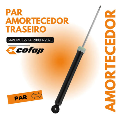 Par Amortecedor Saveiro G5 /g6 Traseiro Gb48084 Cofap