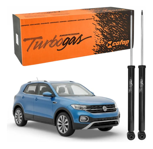 Par Amortecedor Traseiro Gás T-cross 2019 A 2025 Cofap