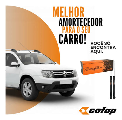 Par Amortecedor Traseiro Renault Duster 2016 Original Cofap