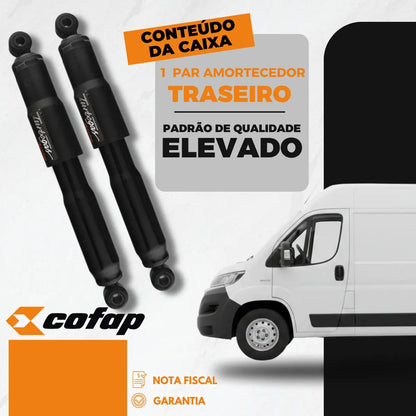 Par Amortecedor Traseiro Ducato Até 2016 Original Cofap