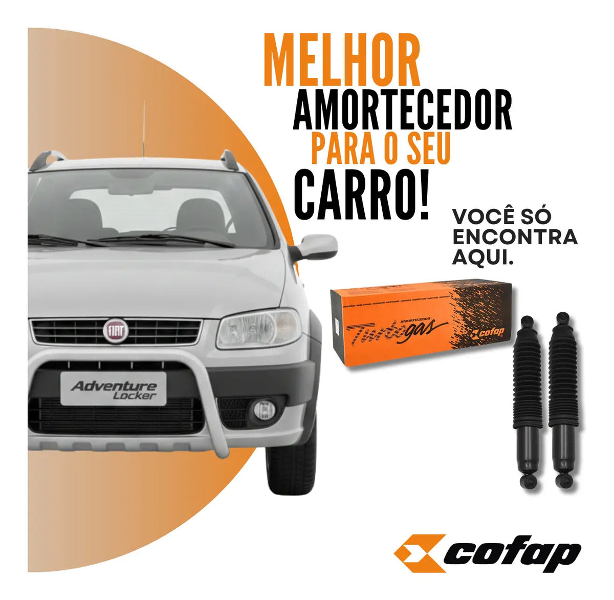 Par Amortecedor Traseiro Cofap Renault Partner 1.4 8v 23