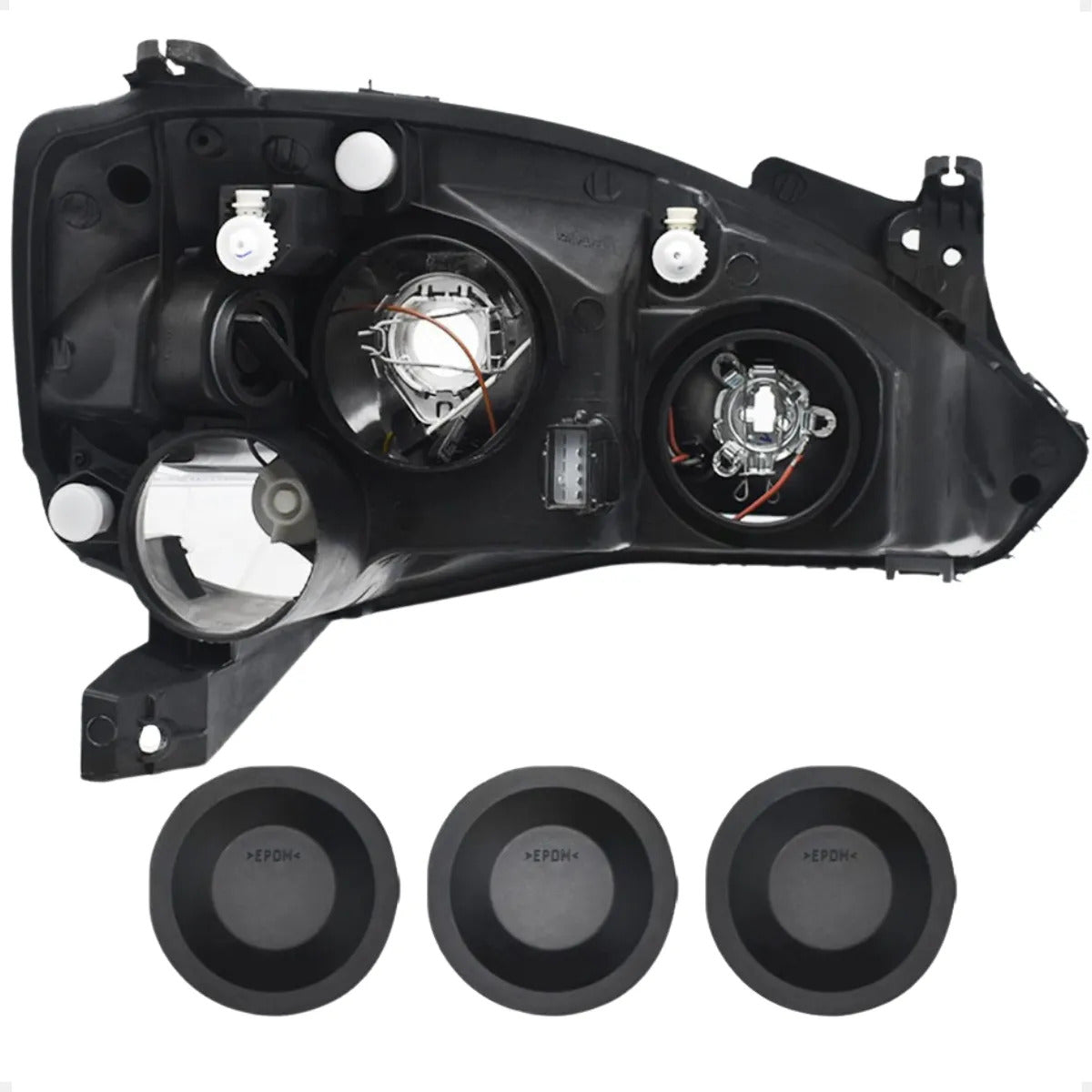 Farol Mascara Negra Corsa 2002 A 2012 Pisca Liso Arteb