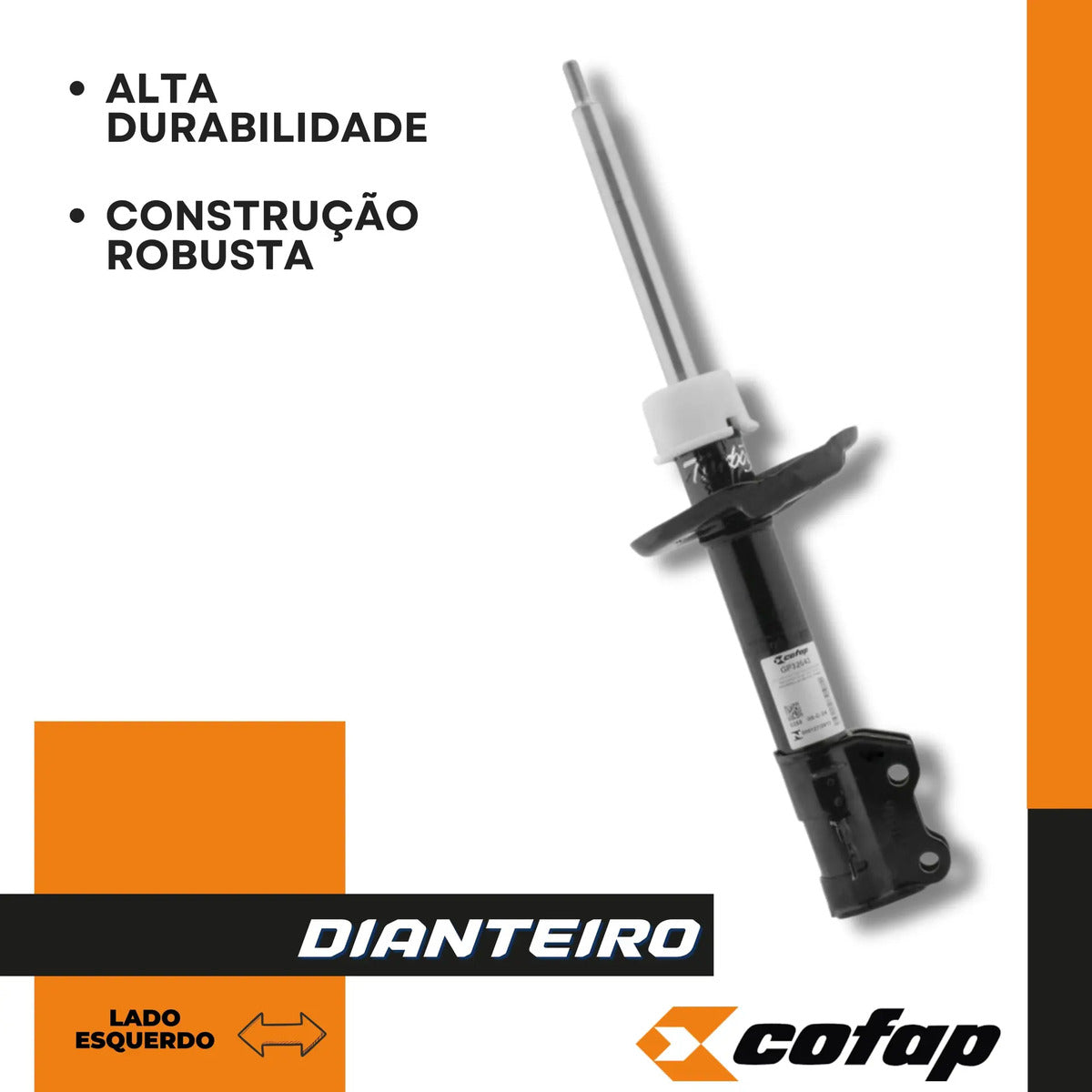 Amortecedor Dianteiro Esquerdo Punto 2007+ Cofap Gp32643