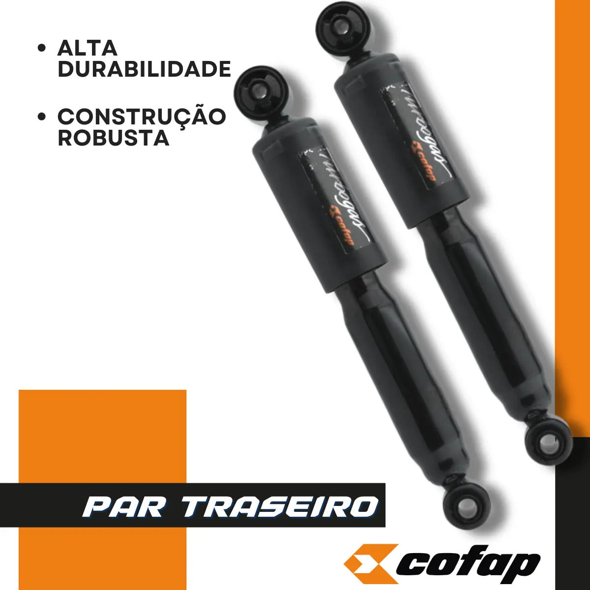 Par Amortecedor Traseiro Cofap Astra Hatch Sedan 1.8 2.0