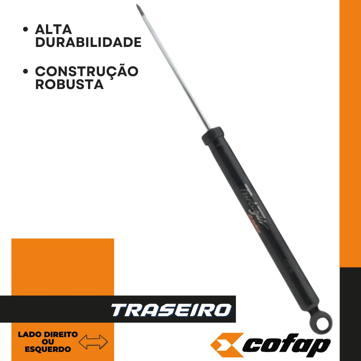 Amortecedor Traseiro Cobalt 2012 A 2021 Original Cofap
