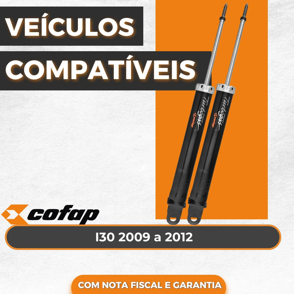 Par Amortecedor I30 2009 A 2012 Traseiro Cofap