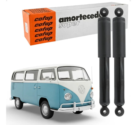Par Amortecedor Traseiro Kombi 1957 A 1977 Original Cofap