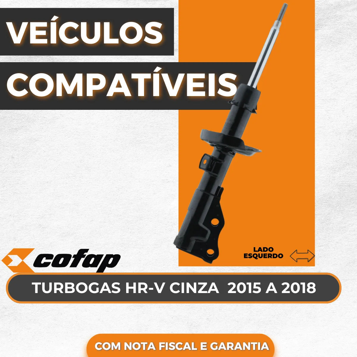 Amortecedor Dianteiro Esquerdo - Cofap - Gp33285